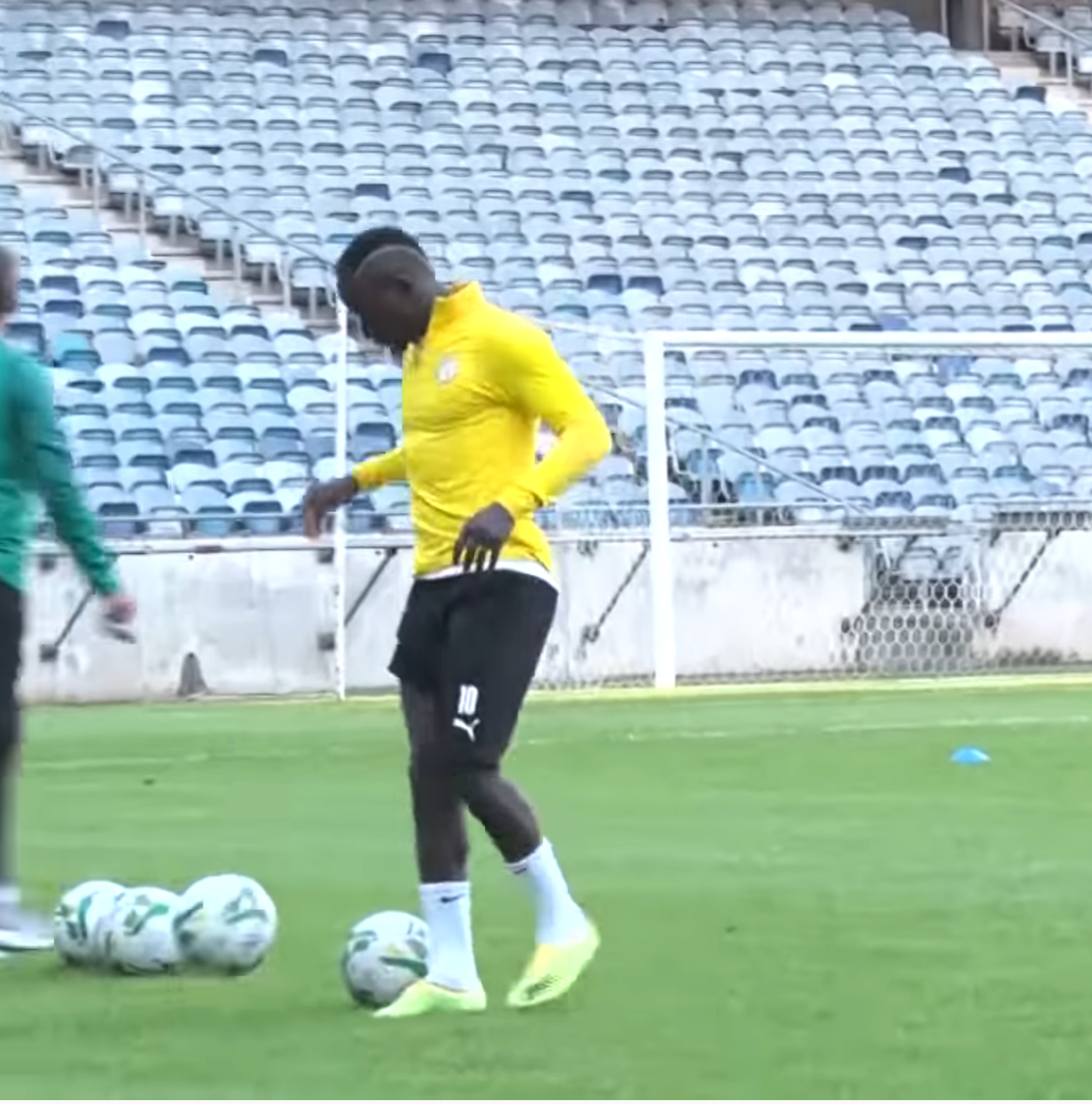 Namibie vs Sénégal :  Séance d’entraînement des Lions à Johannesburg