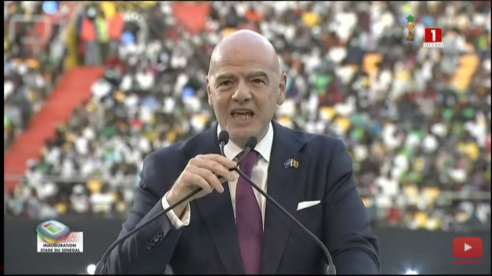 Gianni Infantino, président Fifa : « Le stade Abdoulaye Wade est digne d’une Coupe du monde »