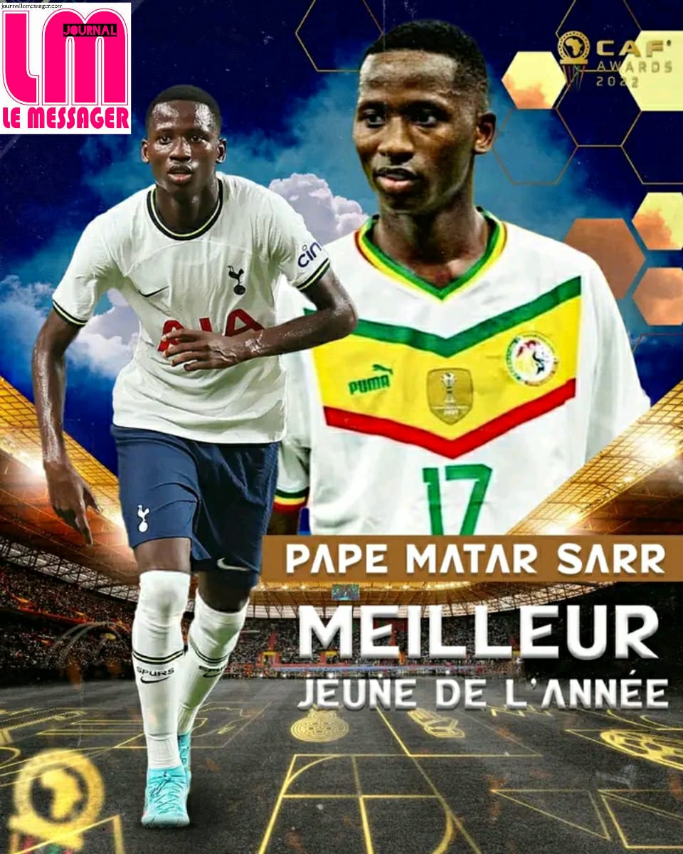 CAF Awards : Pape Matar Sarr élu meilleur jeune de la saison