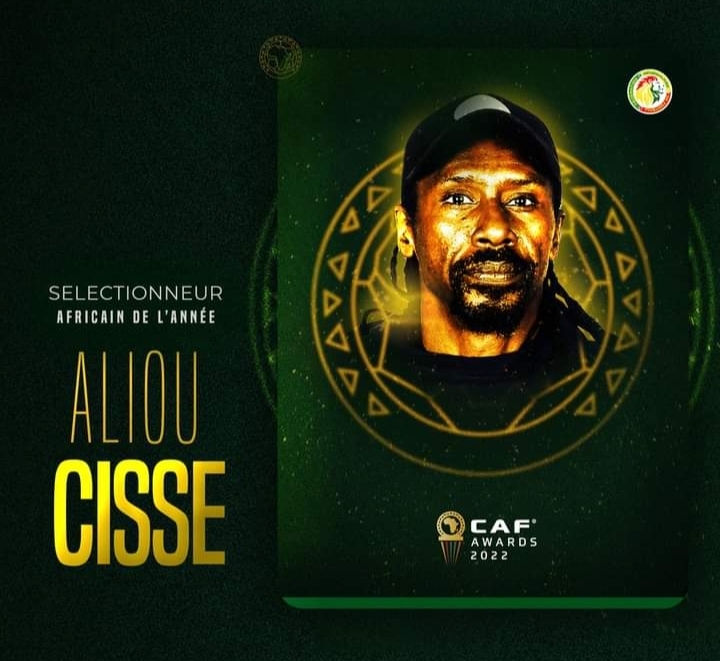 CAF Awards 2022 : El Táctico, Aliou Cissé élu meilleur entraîneur africain