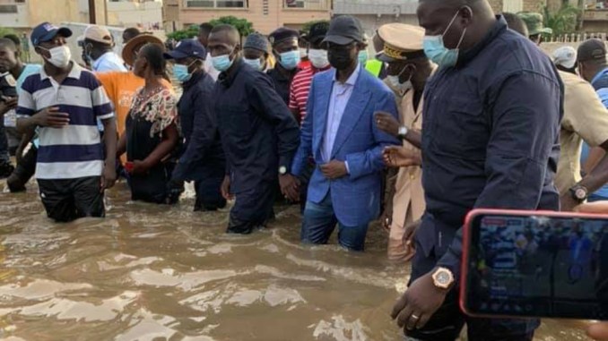 Pluies diluviennes à Dakar : Le ministre de l’Intérieur attendu dans les zones inondées ce jeudi