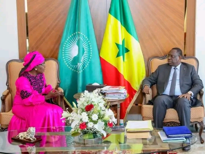 La Commissaire de la CEDEAO, Fatou Sow Sarr reçue par le Président Macky Sall ce mardi