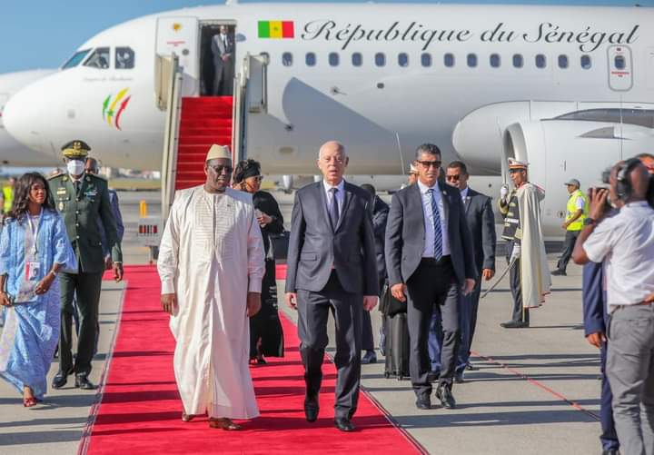 Tunisie : Un accueil chaleureux réservé au Président Macky Sall