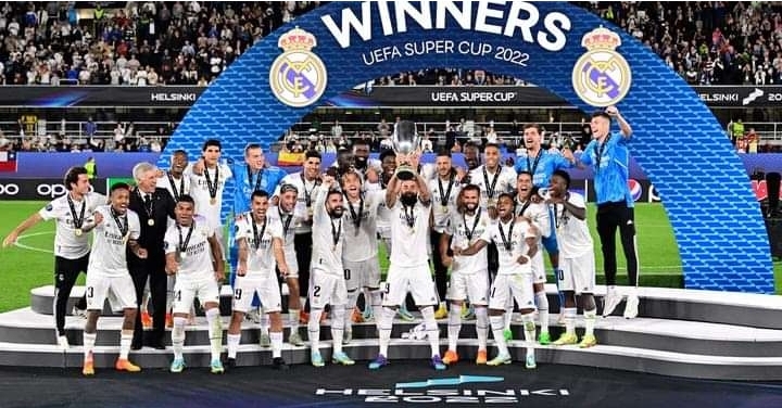 Super Coupe UEFA : Le Real domine Francfort et remporte son premier trophée de la saison