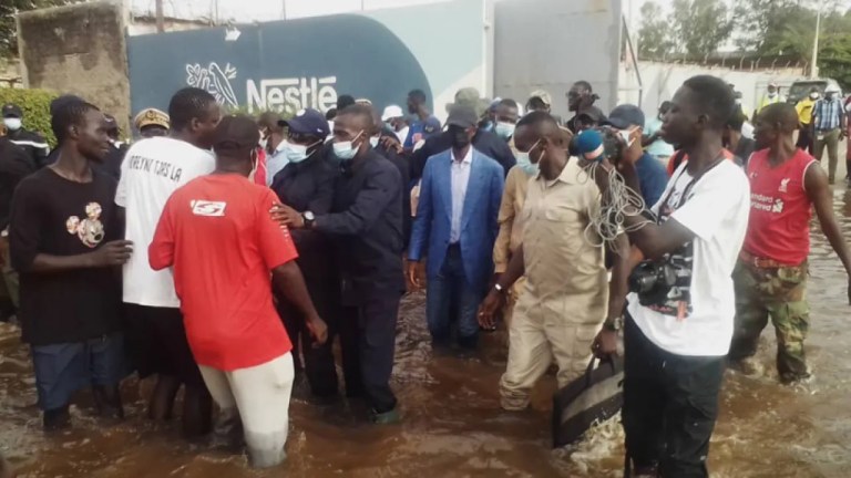 Inondations à Touba : Le ministre Antoine Diome a trouvé une solution avant le Magal