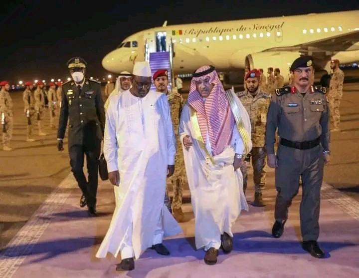 Arrivée du Président Macky Sall en Arabie Saoudite