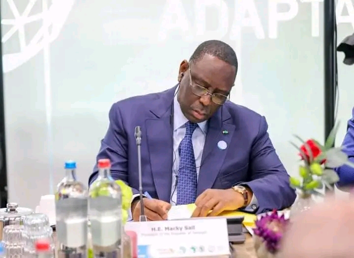 Dérèglement climatique : Macky Sall hausse le ton et rappelle « l’urgence de sauver » l’Afrique