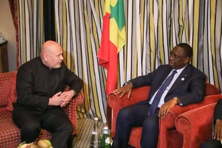 Entretien entre le Président Macky Sall et le Procureur de la cour pénale internationale