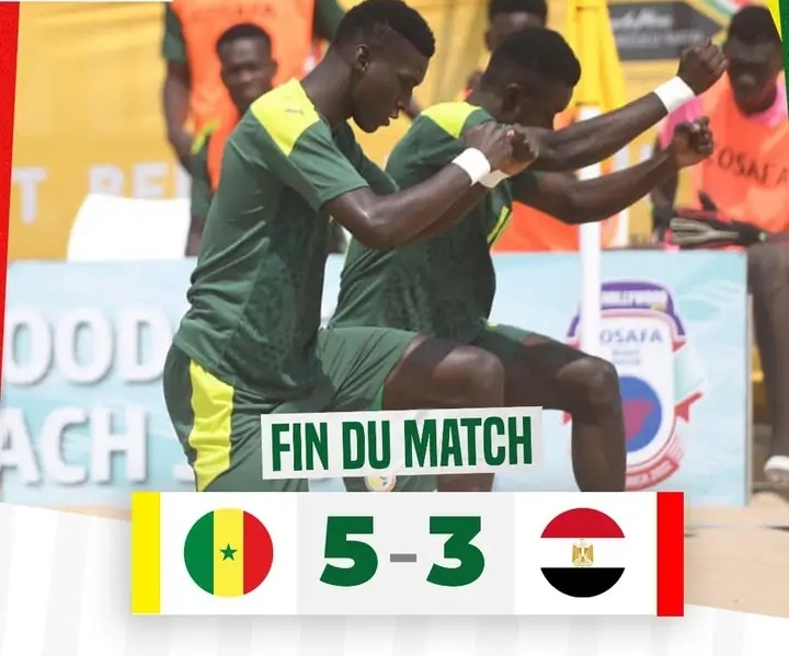 Tournoi COSAFA Beach 2022 : Le Sénégal remporte la finale face à l’Égypte