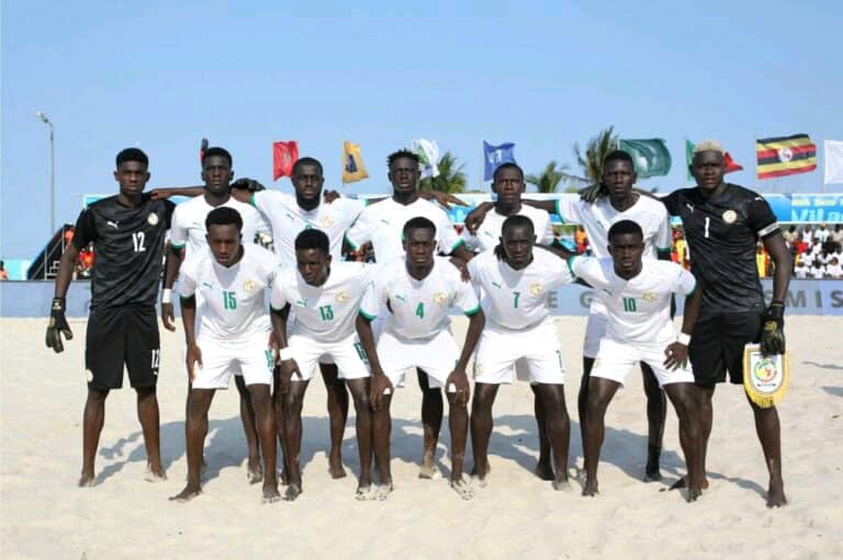 CAN Beach Soccer 2022 – Le Sénégal domine le Madagascar (8-4) et défiera le Mozambique en demi-finale