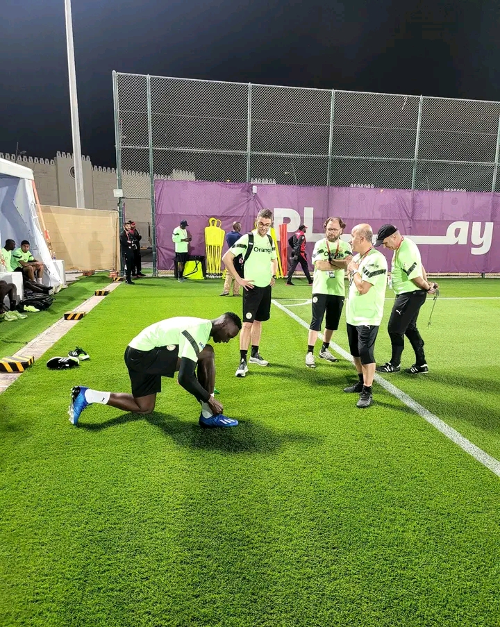 Qatar 2022 : Deuxième séance d’entraînement des Lions à huis clos