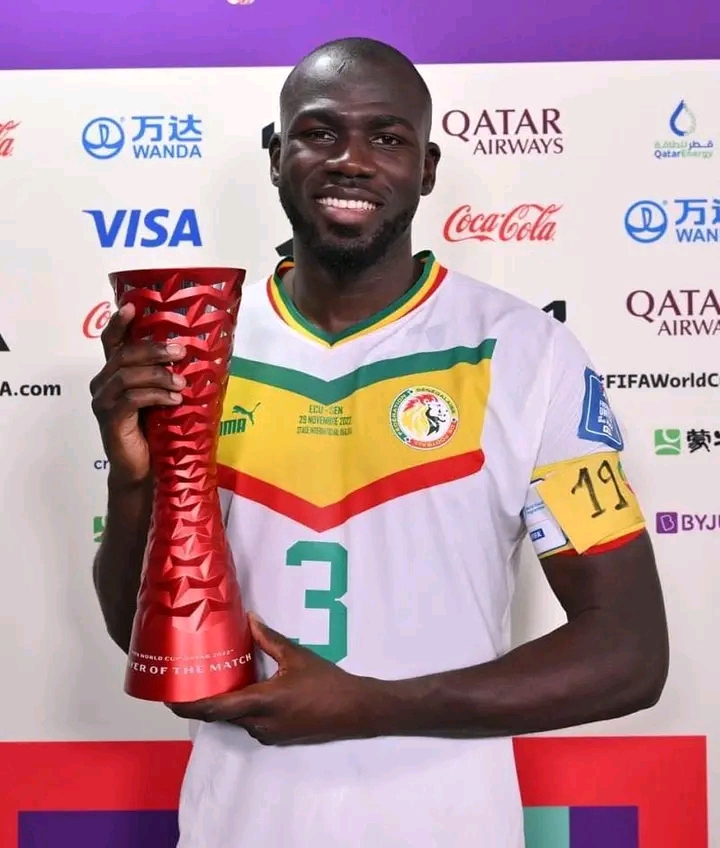 Kalidou Koulibaly : « Le trophée d’homme du match, on va le remettre à la famille de Pape Bouba Diop »