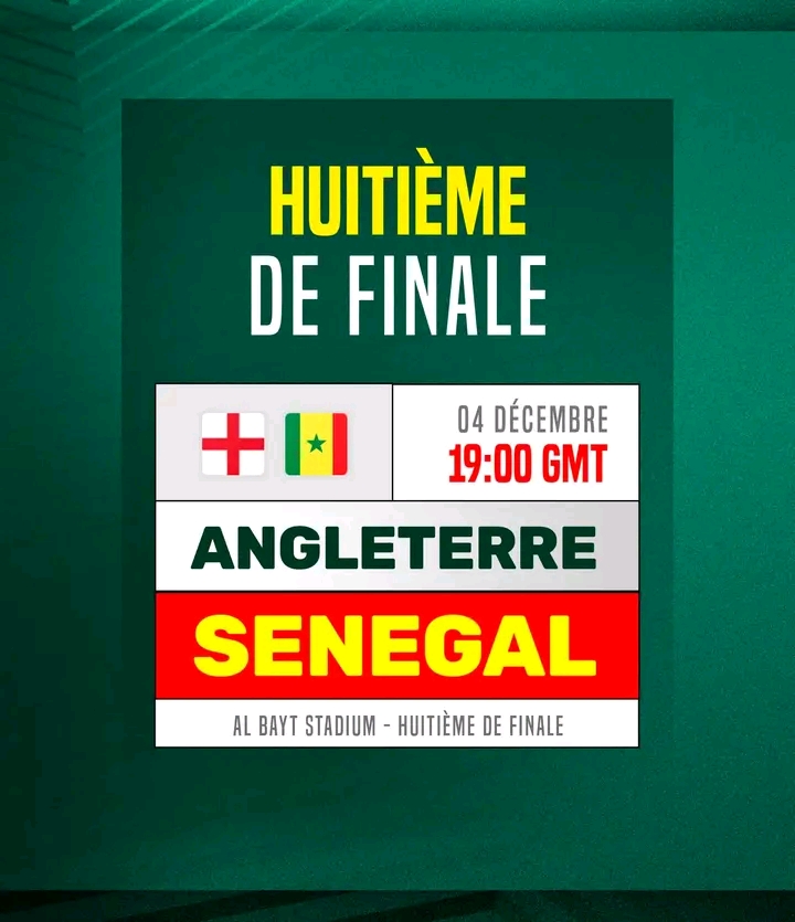 Qatar 2022 : Les Lions en huitième de finale 20 ans après, le Sénégal jouera l’Angleterre