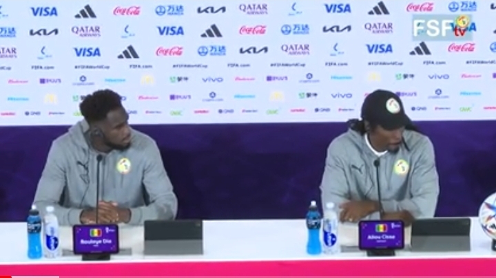 Conférence de presse d’après match avec Aliou Cissé et Boulaye Dia