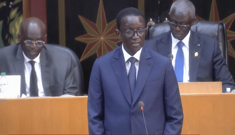 Assemblée national/Déclaration de politique générale : Le Premier ministre Amadou Ba vente les mérites de Macky Sall