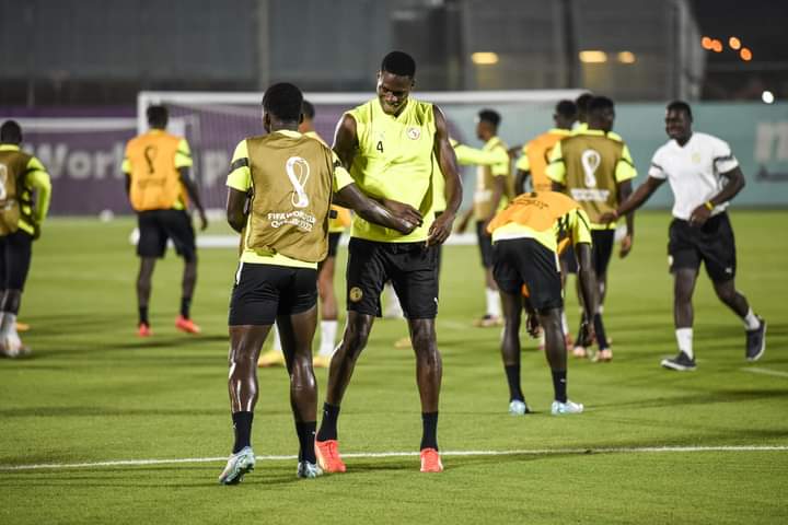 CAN 2023 : Première séance d’entraînement des Lions à Yamoussoukro