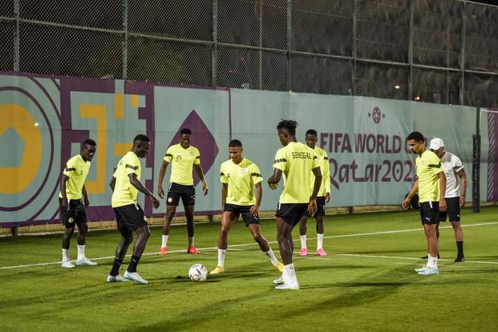 Dernière séance d’entraînement des Lions et Conférence de presse d’avant match sans Aliou Cissé