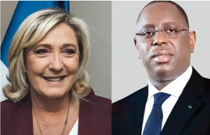 Marine Le Pen sur sa rencontre avec le Président Macky Sall