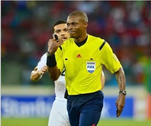 Finale CHAN 2023 : L’arbitre gabonais Pierre Ghislain Atcho au sifflet