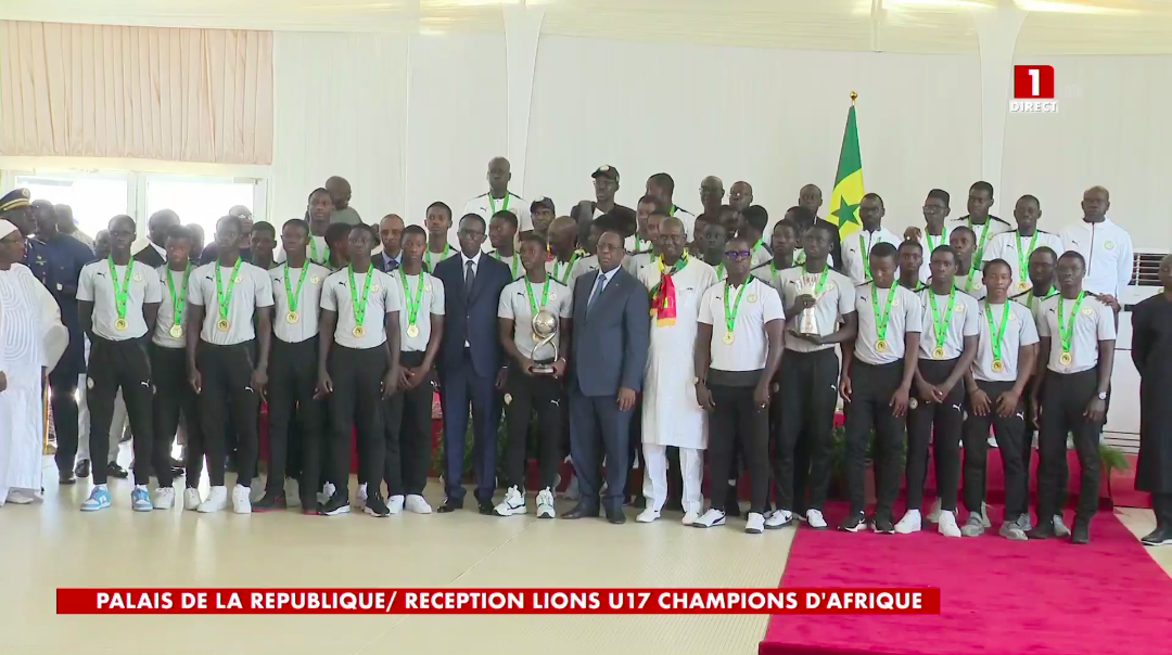 CAN U17 : Le Président Macky Sall récompense les Lionceaux et magnifie le travail de la FSF