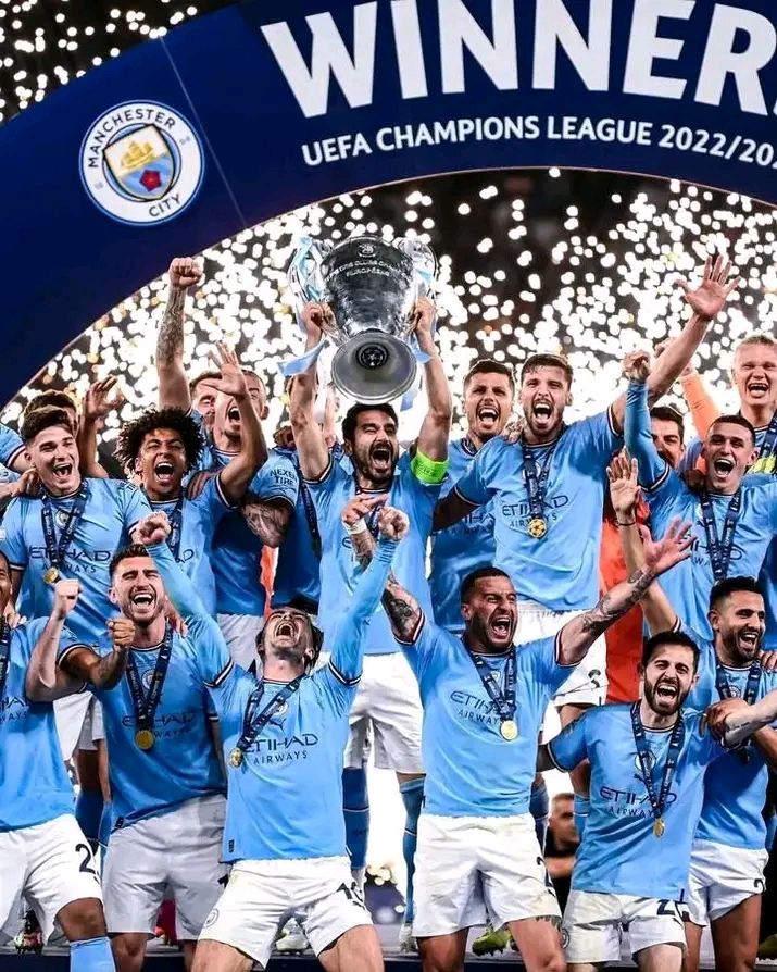 Ligue des champions : Manchester City champion d’Europe pour la première fois de son histoire