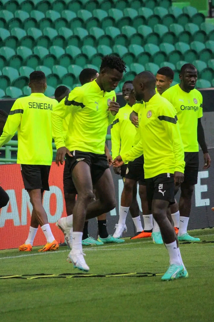 Équipe Nationale : Dernière séance d’entraînement des Lions avant Brésil vs Sénégal