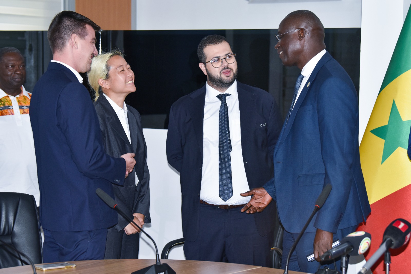 Visite d’une délégation de la CAF pour l’inspection de la candidature du Sénégal pour la CAN 2027