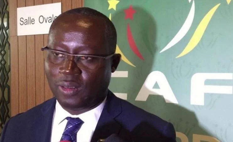 La Réaction en anglais du Président de la FSF,  Me Augustin Senghor après le tirage de la CAN