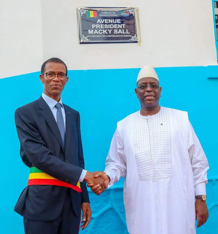 Macky Sall à Dakar-Plateau ce dimanche : « Je me sens fier et honoré de voir cette avenue porter mon nom »