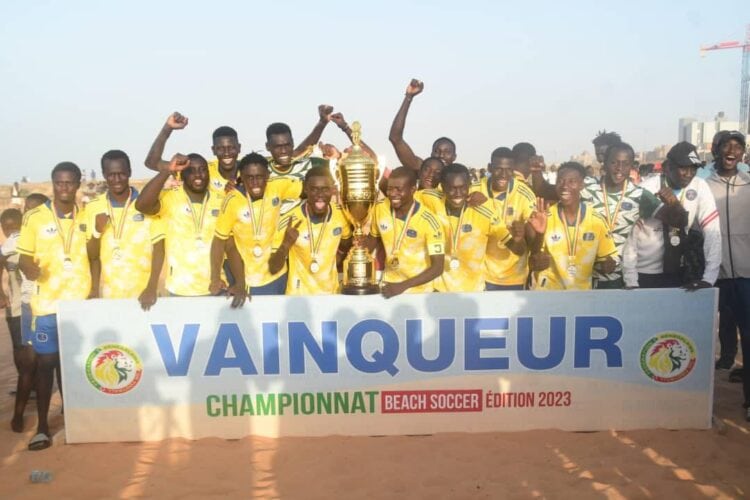 Beach Soccer : Ngor bat Mbao en finale et décroche son premier titre de championnat