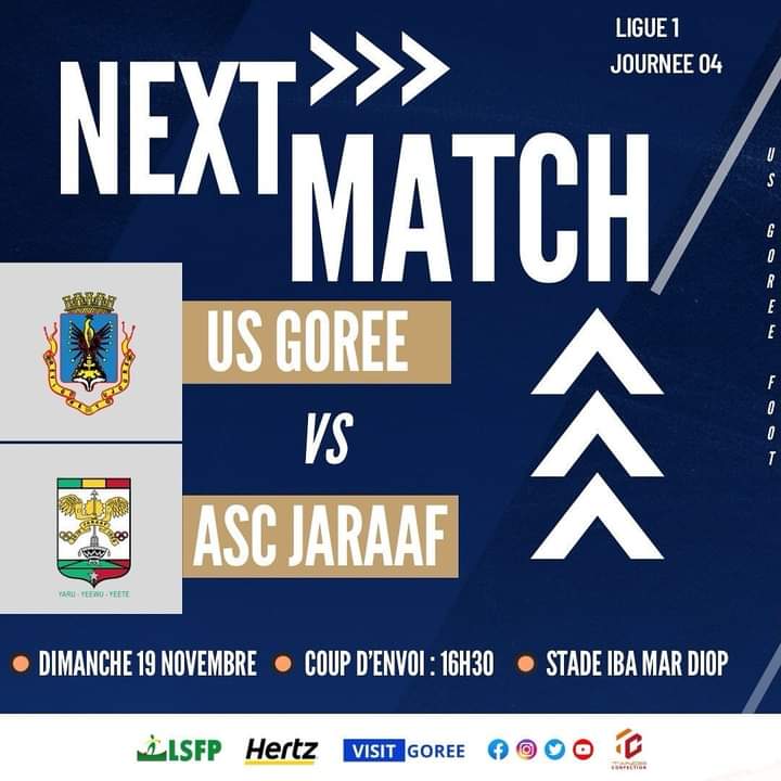 Ligue 1 sénégalaise : Suivez en direct le match US Gorée vs ASC Jaraaf à 16h30 GMT