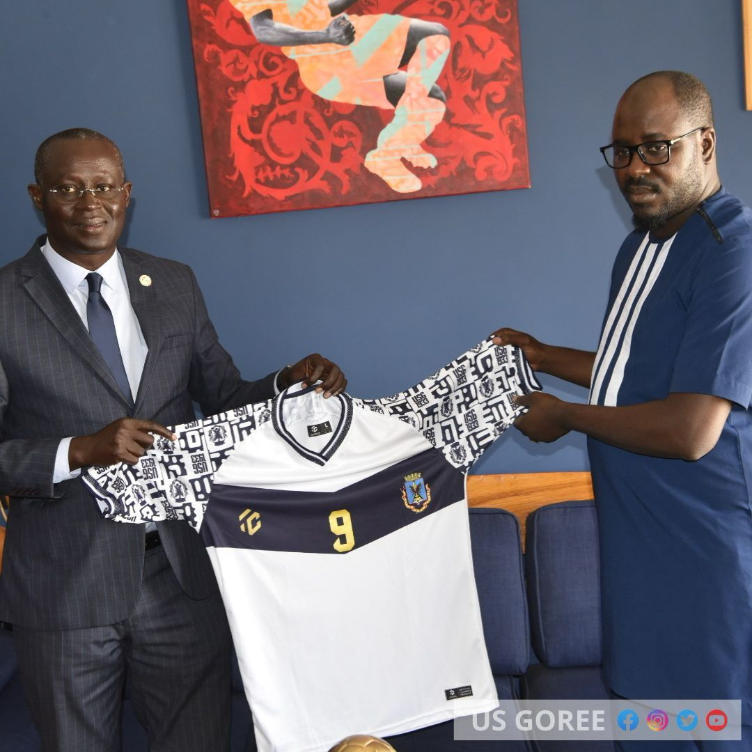 Présentation des nouveaux maillots de l’US Gorée pour la saison 2023-2024