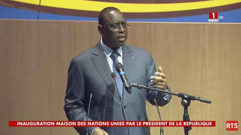 Maison des Nations Unies : Le Président Macky Sall félicite Madani Tall