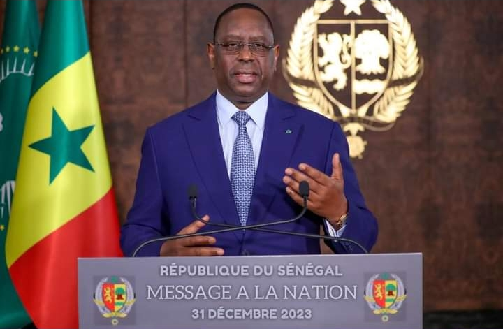 Nouvel An : Le Message à la nation et les adieux du président de la République Macky Sall