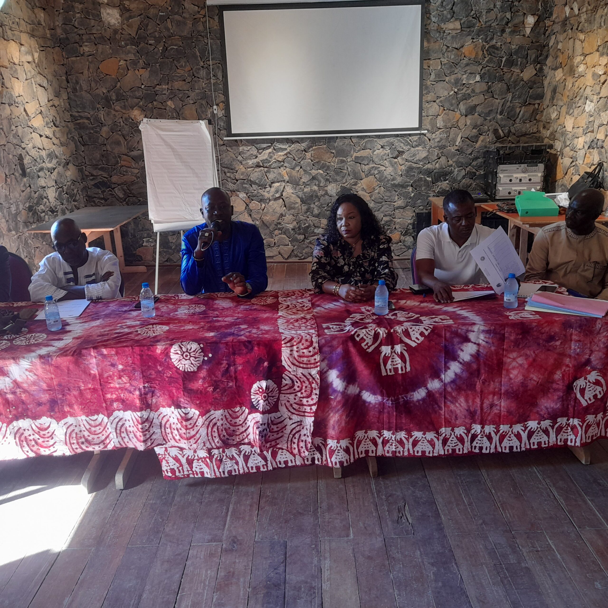 Cérémonie de lancement de la session de formation pour les guides de l’île de Gorée