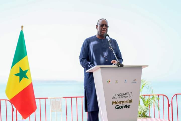 Macky Sall se réjouit du lancement des travaux du Mémorial de Gorée