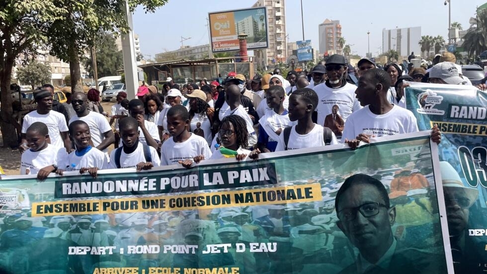 Présidentielle au Sénégal : Manifestations à Dakar des soutiens du candidat de la majorité, Amadou Bâ