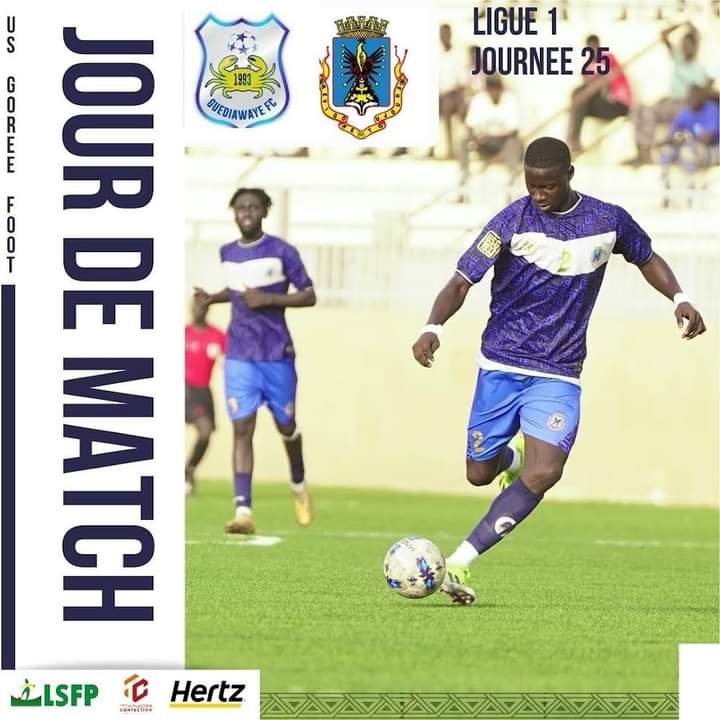 25ème journée Ligue1 Pro : Suivez en direct sur toutes nos plateformes digitales le match Guédiawaye FC vs US Gorée à partir de 17h00 GMT