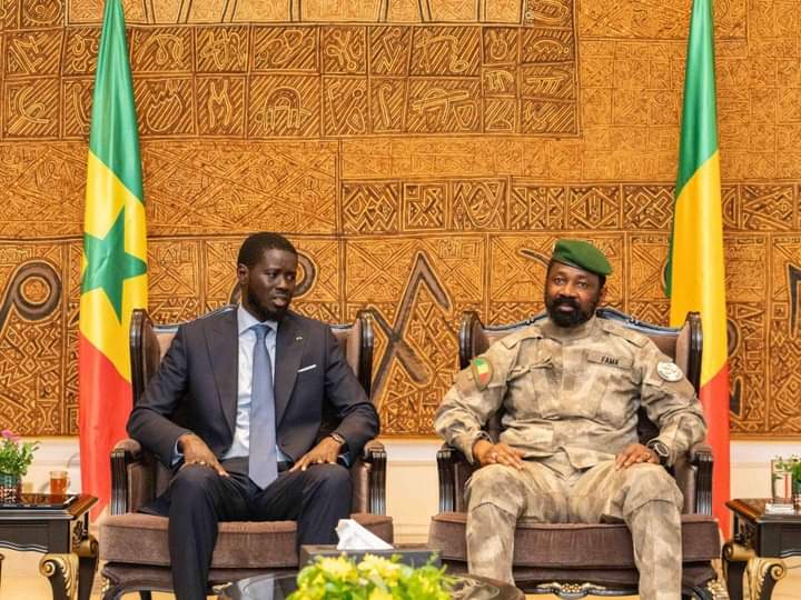 Bamako : Le Président Diomaye Faye s’est longuement entretenu avec son homologue malien