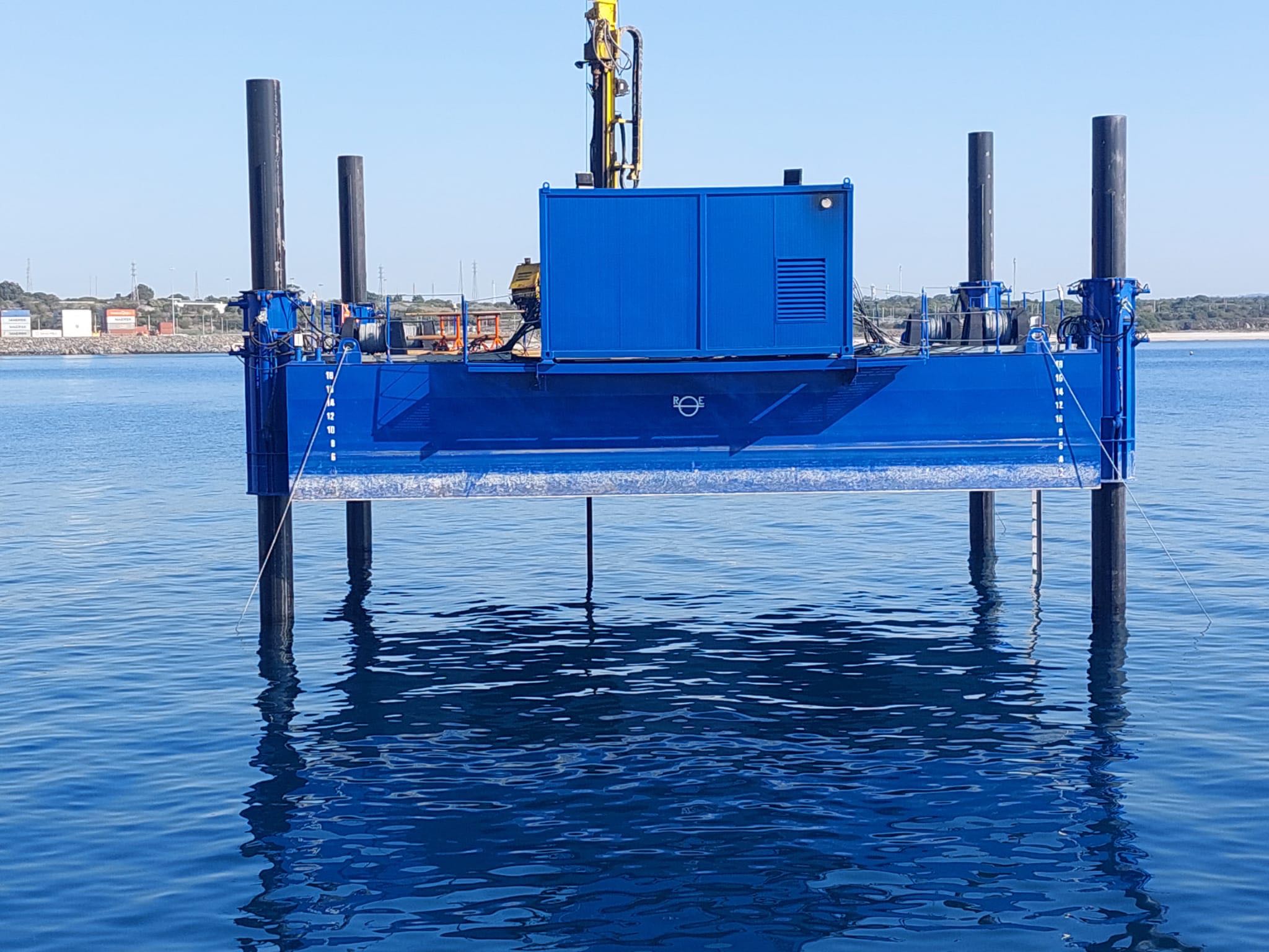 Protection côtière de l’Île de Gorée : Des sondages géotechniques en mer pour déterminer le niveau du bon sol