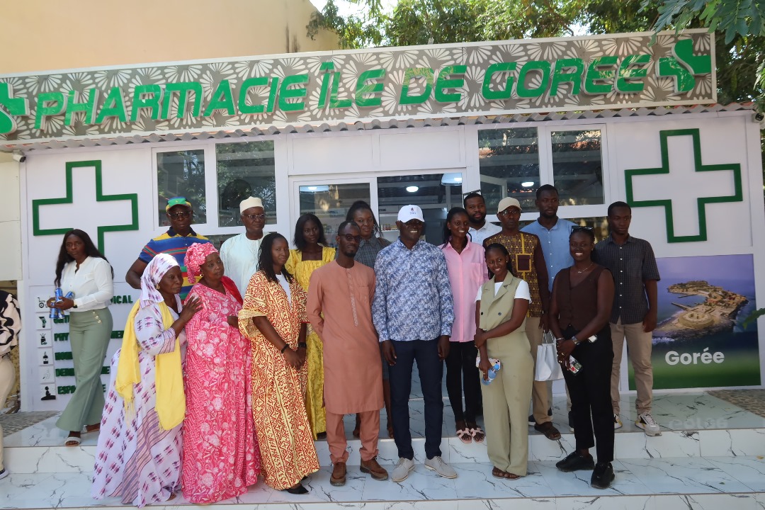 Cérémonie d’inauguration de la nouvelle pharmacie île de Gorée